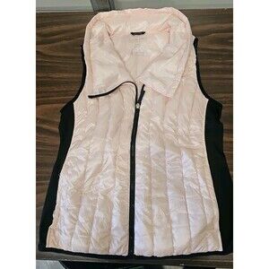Calvin Klein Performance Women's Light Pink Puffer Vest Regular Size XL